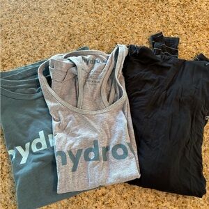 Set of Hydrow shirts